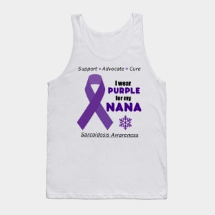 I Wear Purple for my Nana Tank Top